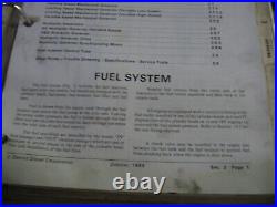 Detroit Diesel Series 92 Service Manual #6SE379 2 Vol. Set