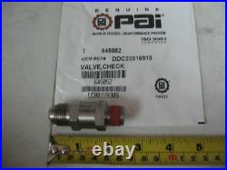 Detroit Diesel Series Fuel Pump Check Valve Replaces 23516918