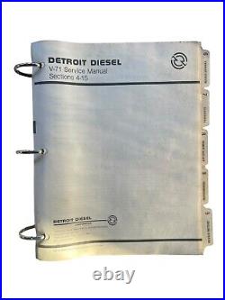 Detroit Diesel Series V-71 Service Manual Sections 1-3 & 4-15