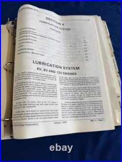 Detroit Diesel Series V-71 Service Manual Set 1989 Sections 1-3, 4-15