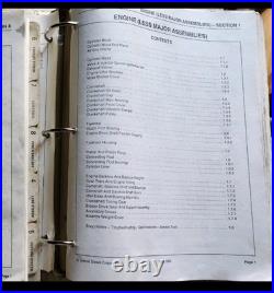 Detroit Diesel Series V-71 Service Manual Set 1994 Sections 1-3, 4-15 Complete
