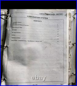 Detroit Diesel Series V-71 Service Manual Set 1994 Sections 1-3, 4-15 Complete