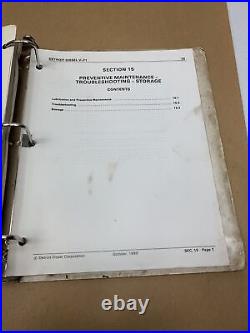 Detroit Diesel Series V-71 Service Manuals Sections 1-7, 12-15