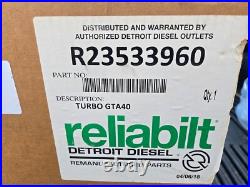 Detroit Diesel Turbocharger Series 50/60 Reliabilt Part #R23533960