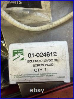 Detroit diesel Series 60 Jake Brake Solenoid 12.7 11.1 Diesel Engine OEM New