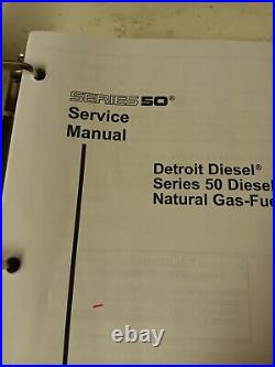 Detroit diesel series 50 n/g service manual