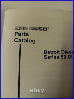 Detroit diesel series 50 parts manual 2000 edition