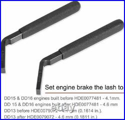 For Detroit Diesel 60 Series Valve Tool Set, Injector Cam Gear Retaining Socket