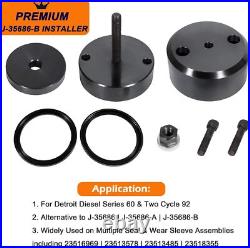 For Detroit Diesel Series 60 12.7L 14L Front Rear Crank Seal Installer J-35686-B