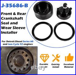 For Detroit Diesel Series 60 12.7L 14L Front Rear Crank Seal Installer J-35686-B