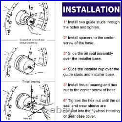 For Detroit Diesel Series 60 12.7L 14L Front Rear Crank Seal Installer J-35686-B