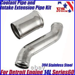 For Detroit Diesel Series 60 14L Coolant & Intake Pipe Kit Fit DD15, DD13 Steel For Detroit Diesel Series 60 14L Coolant & Intake Pipe Kit Fit DD15, DD13 Steel