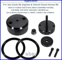 For Detroit Diesel Series 60 Front & Rear Seal Wear Sleeve Installer J-35686-B