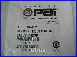 Fuel Pump Check Valve for Detroit Diesel Series 60. PAI # 645052 Ref. # 23516918