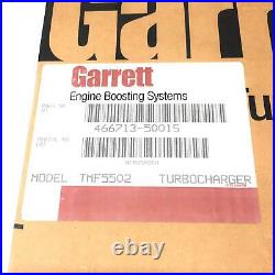 Garrett/Detroit Diesel Model TMF5502 Series 60 Turbocharger 466713-5001S NOS
