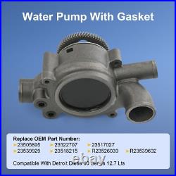 Gear Driven Water Pump Heavy Duty for Detroit Diesel Series 60 12.7 Liter Engine