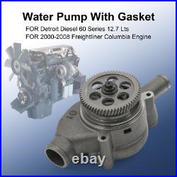 Gear Driven Water Pump Heavy Duty for Detroit Diesel Series 60 12.7 Liter Engine