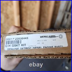 Genuine Detroit Diesel Overhaul Kit Gasket Set S60 Series 60 EGR DDE 23536443