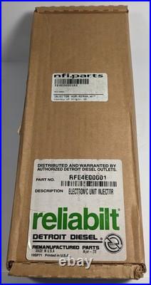 Genuine Detroit Diesel Series 60 14L Reman Fuel Injector RFE4E00001 NOS No Core