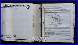 Genuine Detroit Diesel Series 71 Engine Service Repair Manual Set Complete Nice