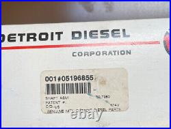 Genuine Detroit Diesel Shaft Assembly 53 series Part # 5196855 Old New Stock