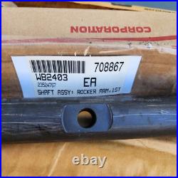 Genuine New Detroit Diesel Series 60 14L, 12.7L Rocker Shaft 23539928 23524767
