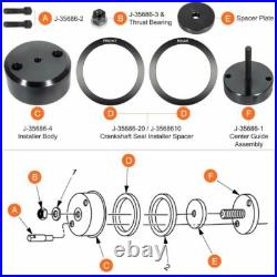 J-35686-B Front Rear Crank Seal Installer For Detroit Diesel Series 60 12.7L 14L
