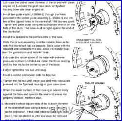 J-35686-B Front Rear Crank Seal Installer For Detroit Diesel Series 60 12.7L 14L
