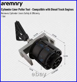 J-45876 Cylinder Liner Puller for Detroit Diesel 60 Series 12.7L, 14L, MTU S2000