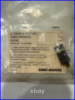 Kent Moore J-38609-A Detroit Diesel Series 60 Piston Ring Groove Gauge Tool