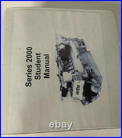 MTU Detroit Diesel Series 2000 Student Manual Free US Shipping
