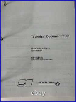 MTU Detroit Diesel Series 2000 Student Manual Free US Shipping