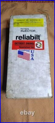 NOS (April 1992) Reliabilt Detroit Diesel 149 Series Injector R-5229635 120