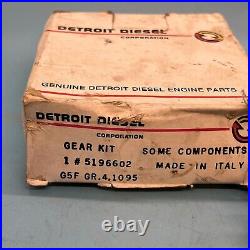 NOS OEM Detroit Diesel Series V71 & 92 Oil Pump Gear Kit 5196602