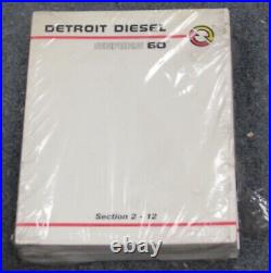 New Detroit Diesel Series 60 Engine Parts Catalog Manual Set 6SP161 1999