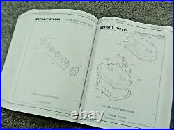 OEM Factory Detroit Diesel Inline Series 71 MPC Parts Catalog Manual Set