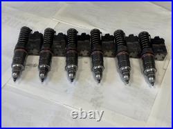 REMAN Bosch Detroit Diesel Series 60 12.7L Fuel Injectors R5235575 Pack of 6