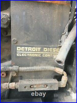 Running Detroit Diesel 50 Series 8.5L 4 Cylinder Bus Engine