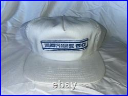 Set 2 RARE VTG Detroit Diesel Series 60 Mesh Sides Trucker Hat Cap Black White