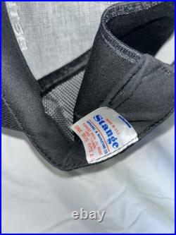 Set 2 RARE VTG Detroit Diesel Series 60 Mesh Sides Trucker Hat Cap Black White