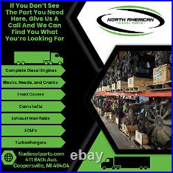 Used Detroit Diesel Series 60 14.0L Camshaft Housing 23527309 Used Detroit Diesel Series 60 14.0L Camshaft Housing 23527309