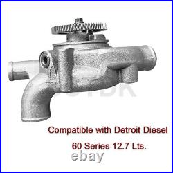 Water Pump NEW for Detroit Diesel 60 Series 12.7 L 23505895 23522707 23520136