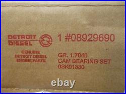 X7 Detroit Diesel 08929690 Cam Bearing Set Standard Size Series 60 08929086